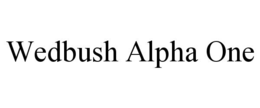 WEDBUSH ALPHA ONE trademark