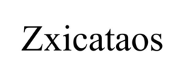 ZXICATAOS trademark