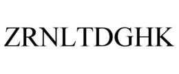 ZRNLTDGHK trademark