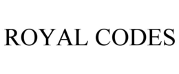 ROYAL CODES trademark