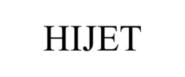 HIJET trademark