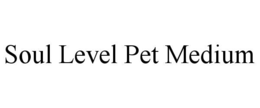 SOUL LEVEL PET MEDIUM trademark