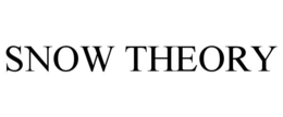SNOW THEORY trademark