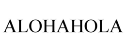 ALOHAHOLA trademark