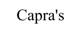 CAPRA'S trademark