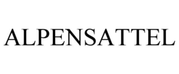 ALPENSATTEL trademark