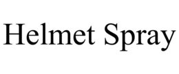 HELMET SPRAY trademark