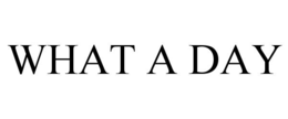 WHAT A DAY trademark