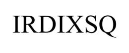 IRDIXSQ trademark