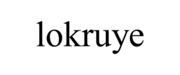 LOKRUYE trademark