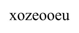 XOZEOOEU trademark