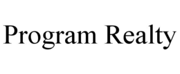 PROGRAM REALTY trademark