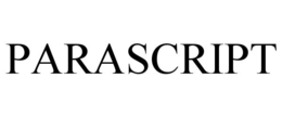 PARASCRIPT trademark