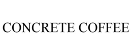 CONCRETE COFFEE trademark