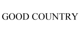 GOOD COUNTRY trademark