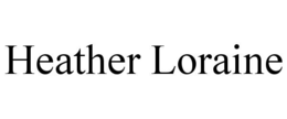 HEATHER LORAINE trademark