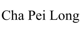 CHA PEI LONG trademark