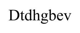 DTDHGBEV trademark