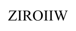 ZIROIIW trademark