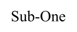 SUB-ONE trademark