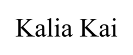 KALIA KAI trademark