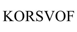 KORSVOF trademark