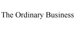 THE ORDINARY BUSINESS trademark