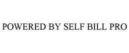 POWERED BY SELF BILL PRO trademark