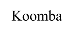 KOOMBA trademark