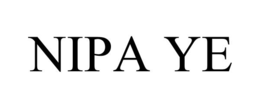 NIPA YE trademark