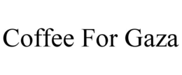 COFFEE FOR GAZA trademark