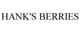 HANK'S BERRIES trademark