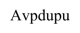 AVPDUPU trademark