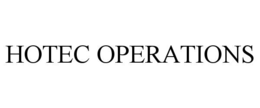 HOTEC OPERATIONS trademark