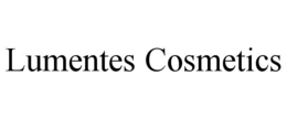 LUMENTES COSMETICS trademark