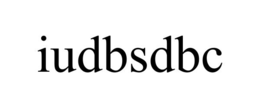 IUDBSDBC trademark
