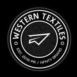 WESTERN TEXTILES EST. 2016 PR / NFNTY BRAND trademark