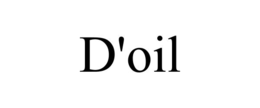 D'OIL trademark