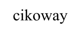 CIKOWAY trademark