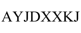 AYJDXXKJ trademark