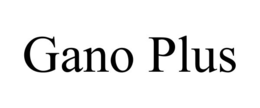 GANO PLUS trademark