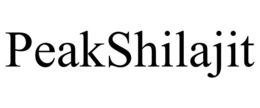 PEAKSHILAJIT trademark