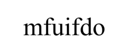 MFUIFDO trademark