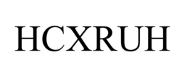 HCXRUH trademark
