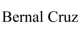BERNAL CRUZ trademark