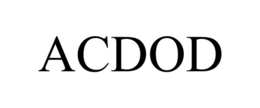 ACDOD trademark