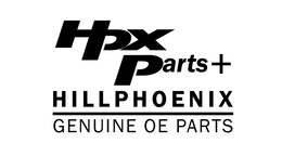 HPX PARTS + HILLPHOENIX GENUINE OE PARTS trademark