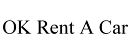 OK RENT A CAR trademark