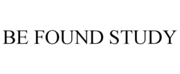 BE FOUND STUDY trademark