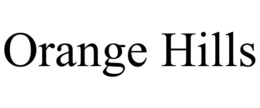 ORANGE HILLS trademark